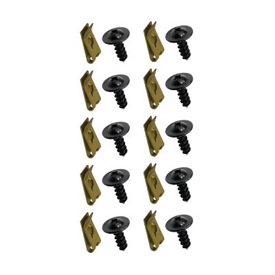 Kit Grampo do Para-barro/Para-choque Plast CAR KPF175