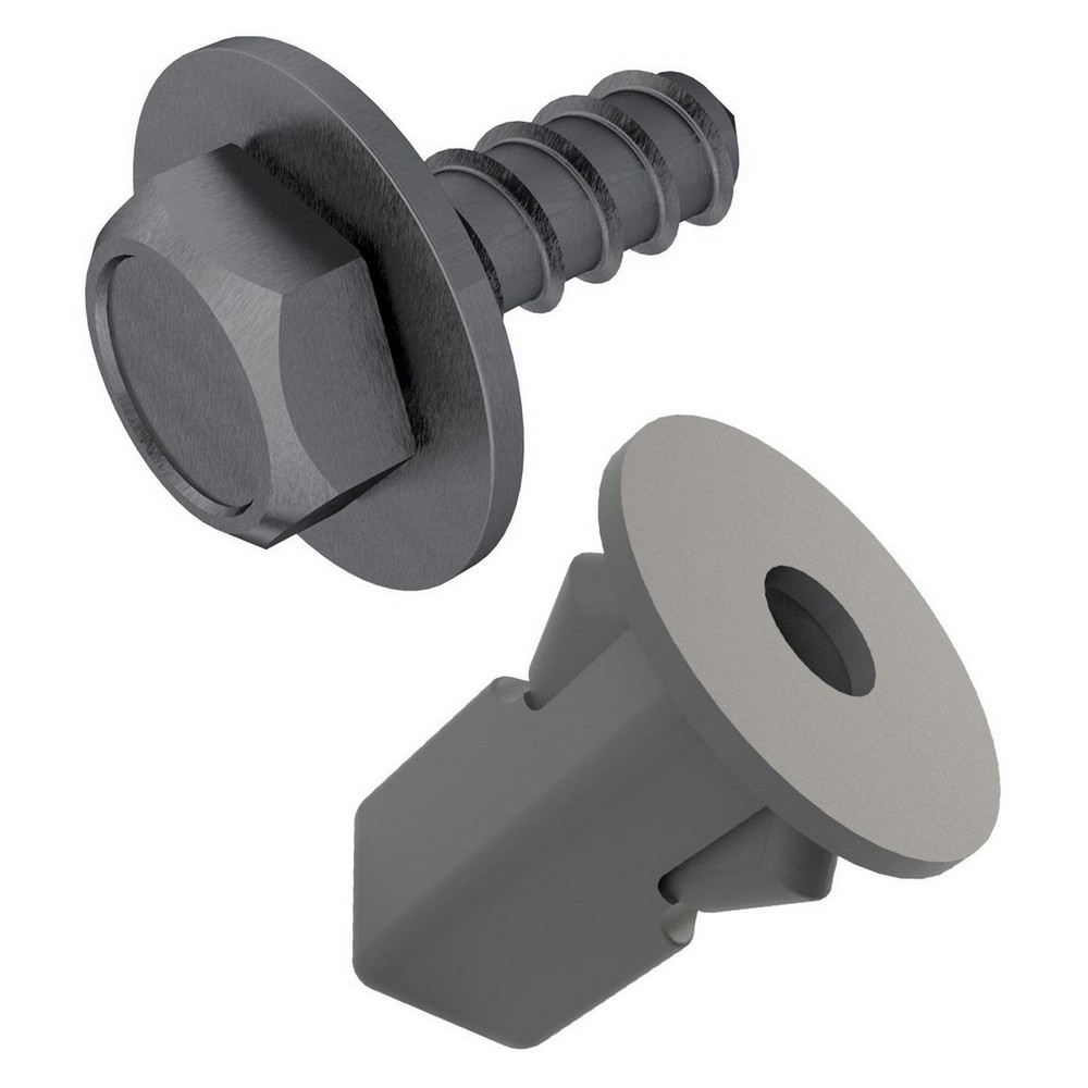 Kit Grampo do Para-barro/Para-lama Plast CAR KPF183