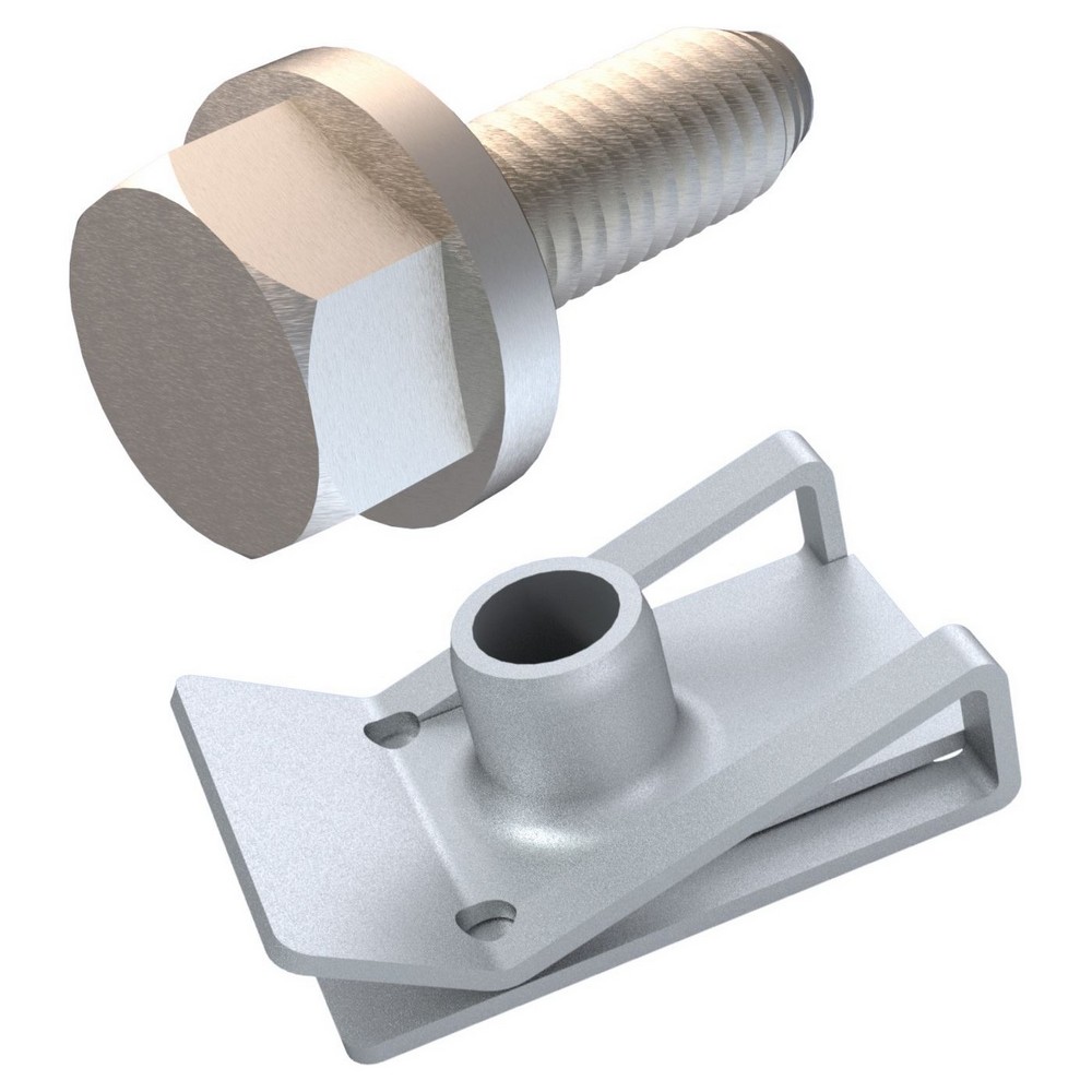 Kit Grampo do Para-choque/Para-barro Plast CAR KPF011