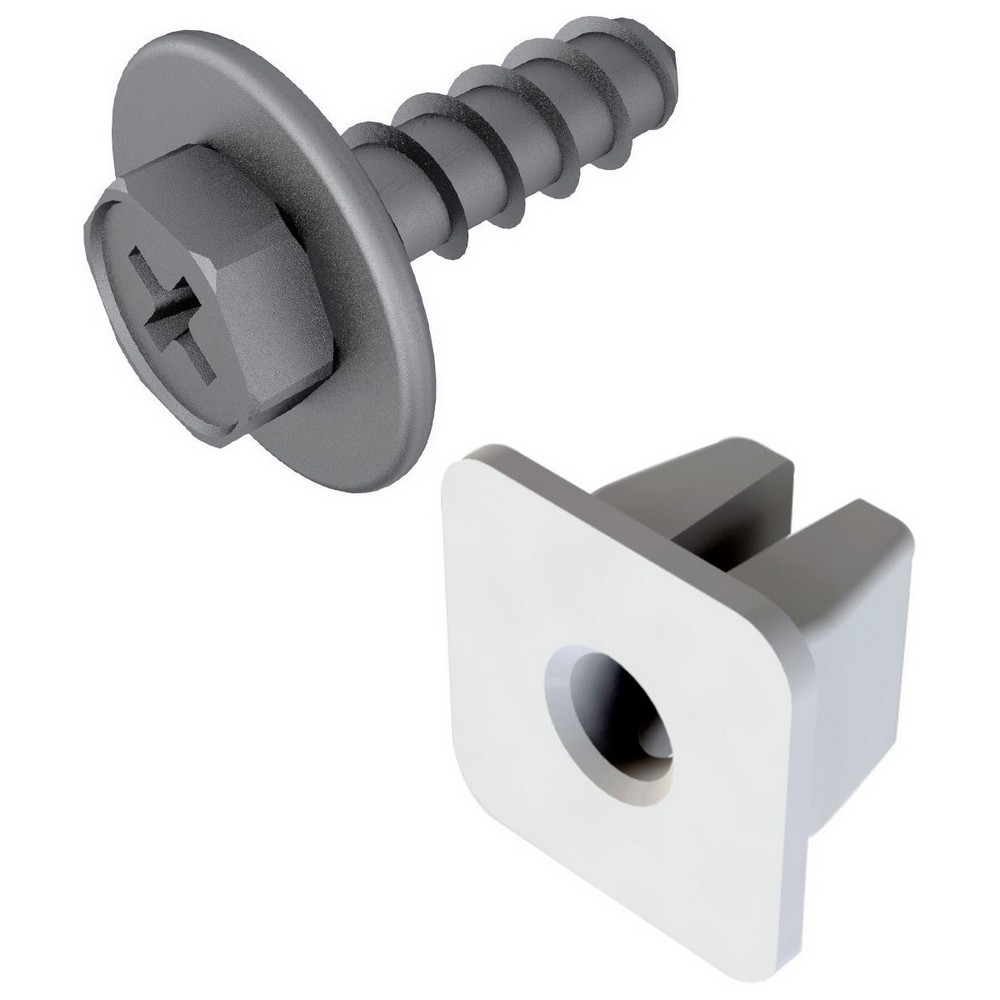 Kit Grampo do Parafuso do Para-choque Plast CAR KPF161