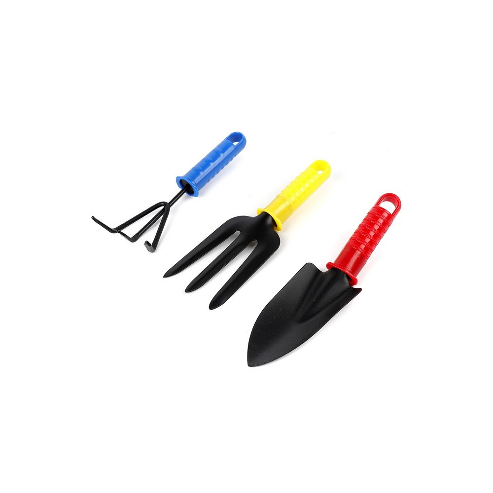 Kit Jardim com 3 Peças Metal 21/ 23cm Cascavel FJA013