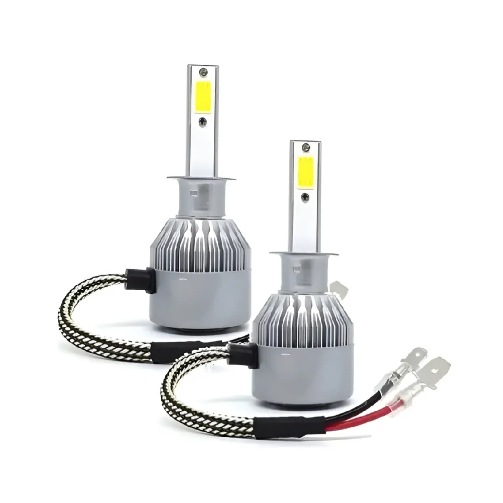 Kit Lampada Super Led H3 36W 12V/ 24V Dual Color Import 2281