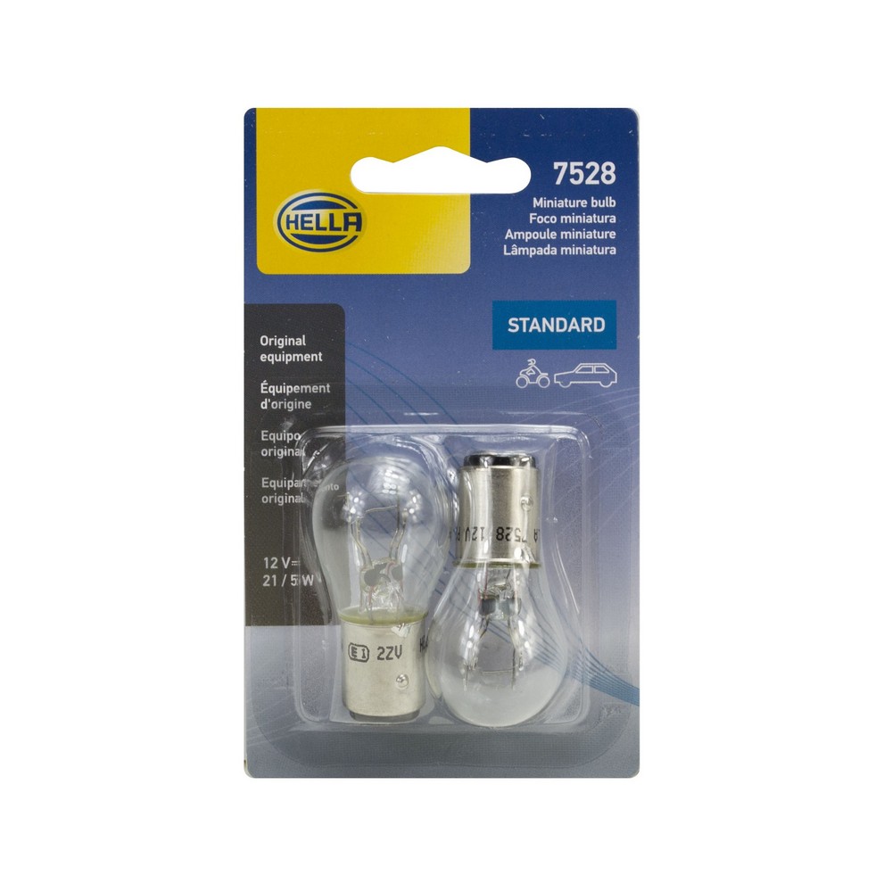 Kit Lâmpadas 2 Polos 21/5W 12V 1034 Hella 7528TB