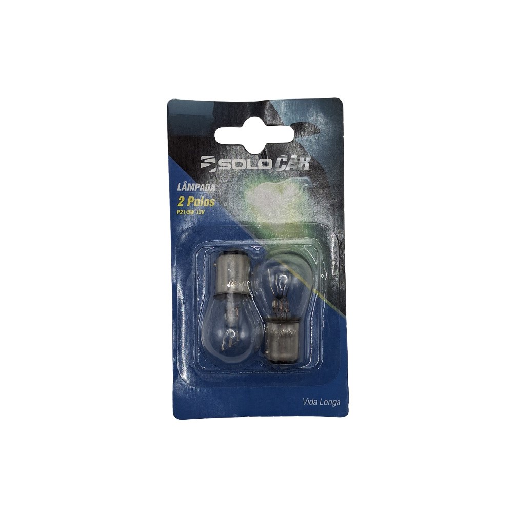 Kit Lâmpadas 2 Polos 21/5W 12V 1034 Solocar SL5307528BLISTER