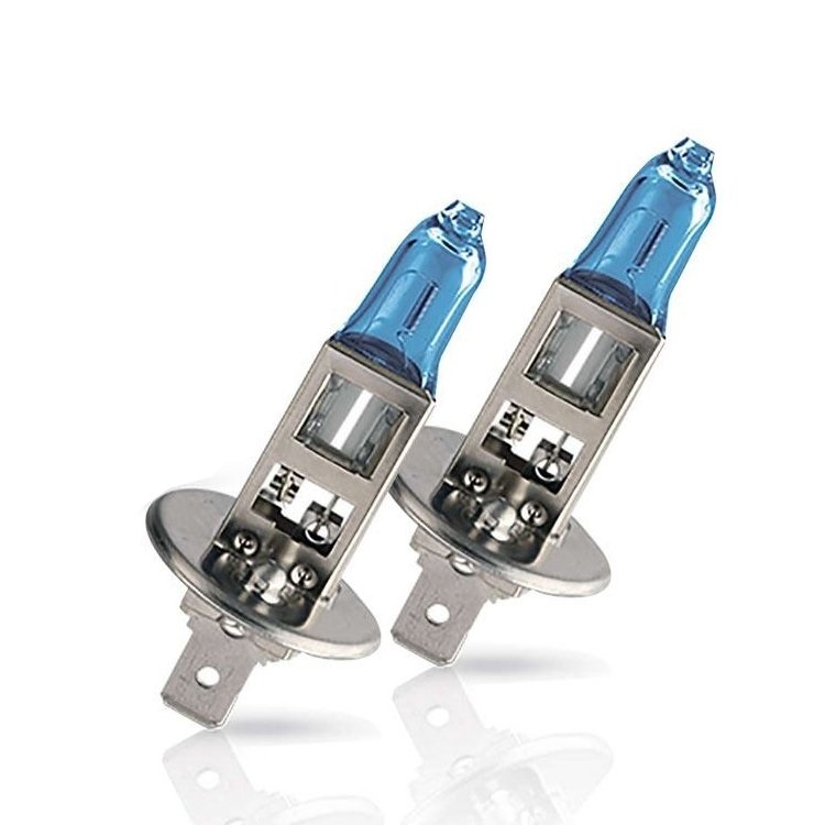 Kit Lâmpadas Super Branca H1 + Pingo 55w 12V Cristal Vision Ultra Philips 12258CVUSM