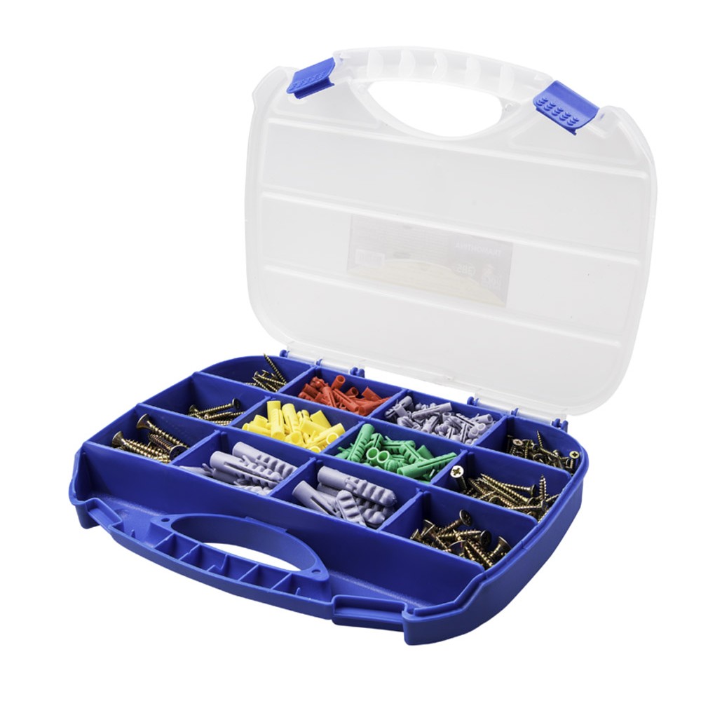 Kit Maleta Parafusos/Buchas (385 Peças) Tramontina Garibaldi 43505003