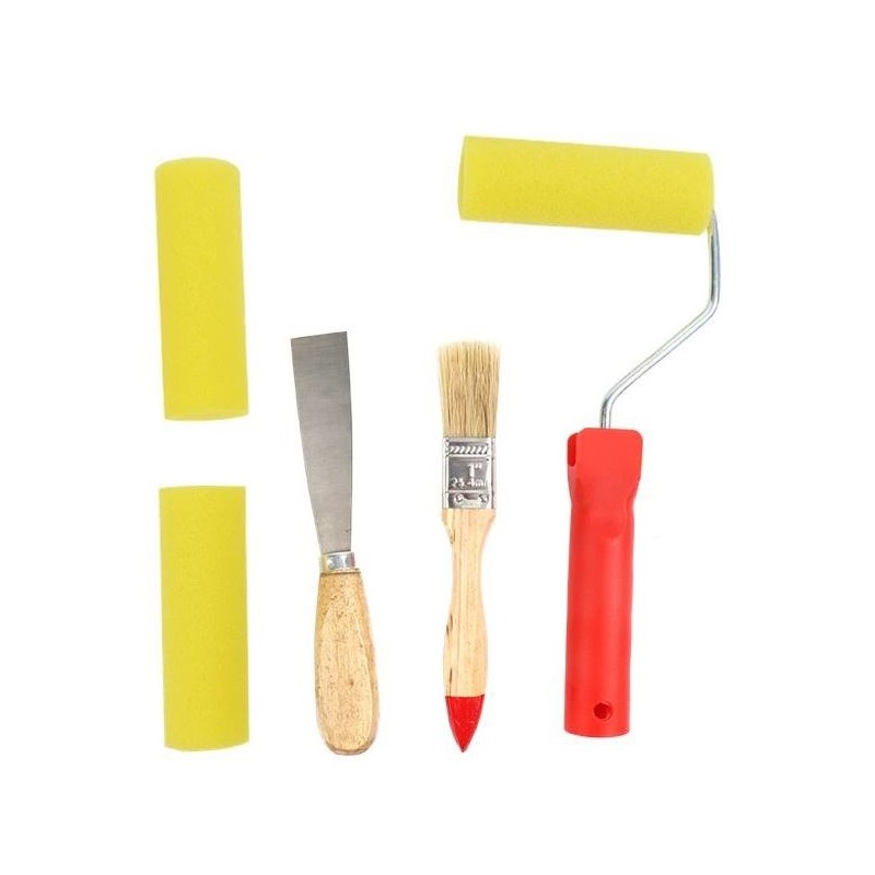 Kit Pincel para Pintura 7 Peças 25x10x3cm Cascavel FERP53