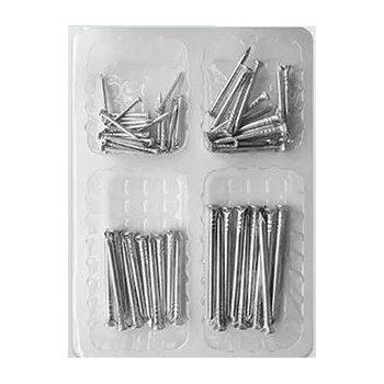 Kit Pregos com 4 Tamanhos Bemfixa 3345