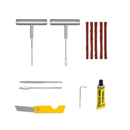 Kit Reparo Pneu com Agulha LG Ferramentas LG3633