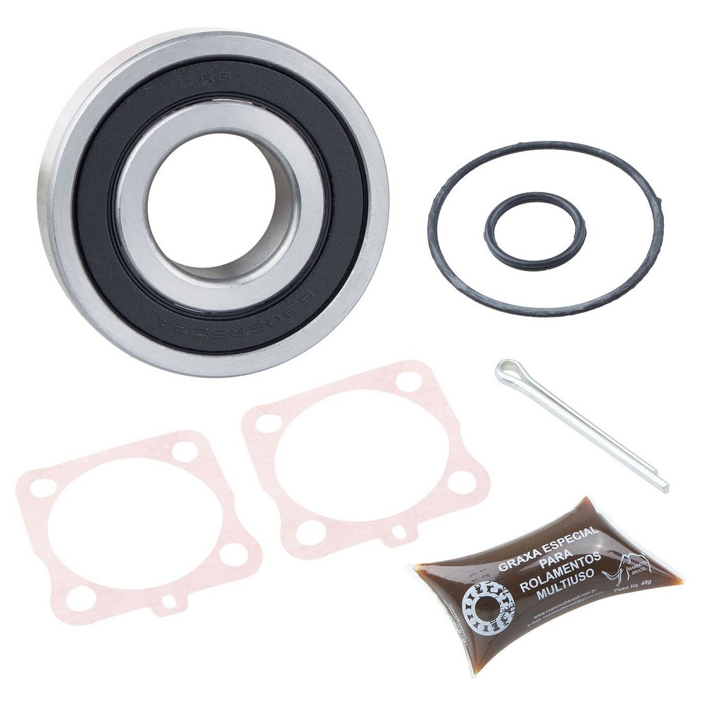 Kit Rolamento de Roda 4 Furos traseira Nova Meta MKT120