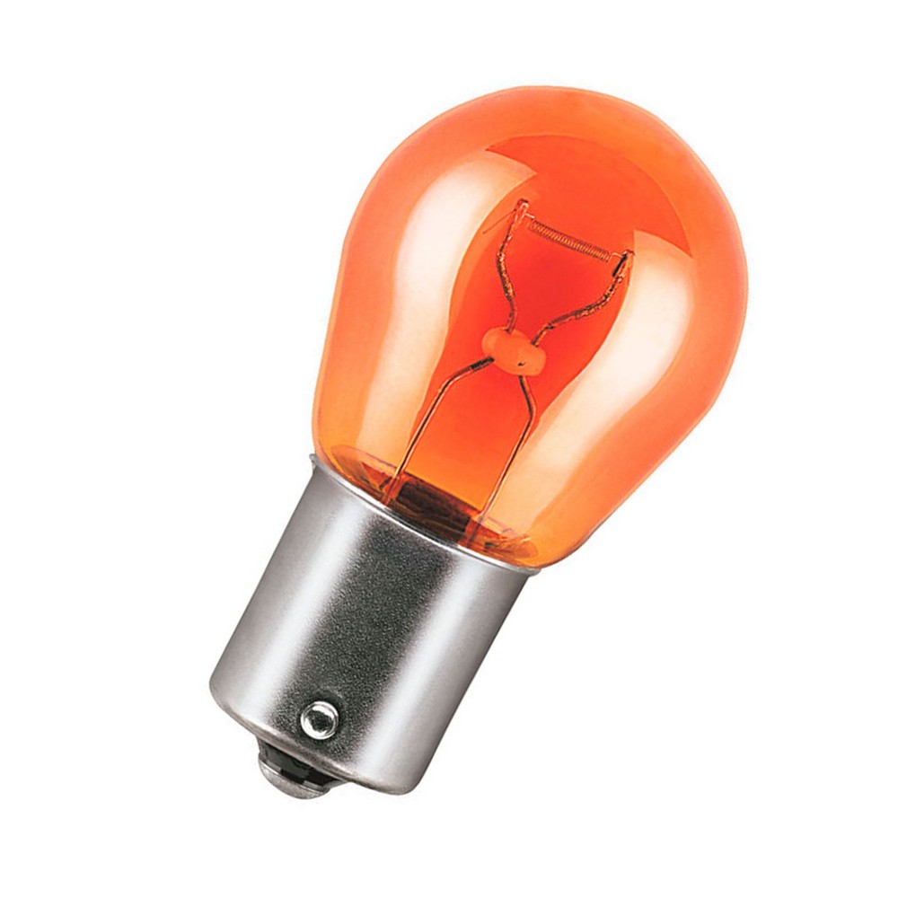 Lâmpada 1 Polo 21W 12V (Pino em V) Âmbar 7507 Osram 7507A