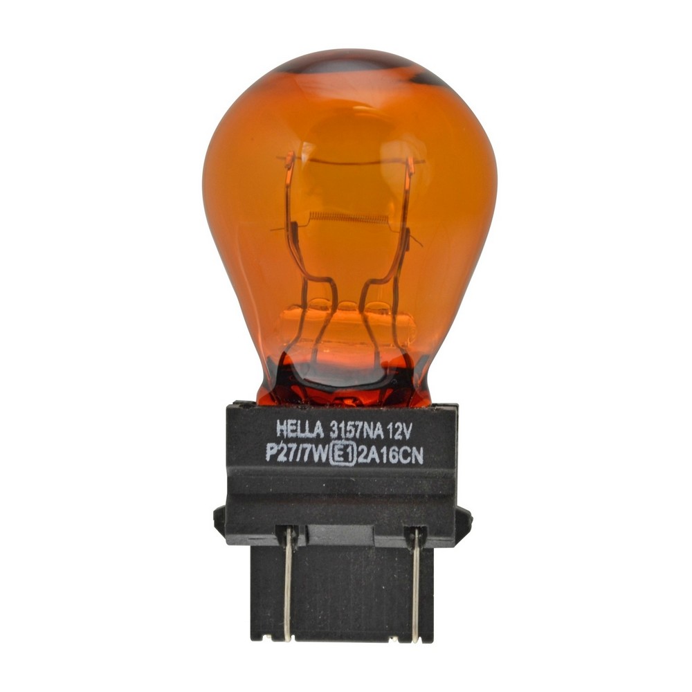 Lâmpada 2 Polos Âmbar 27/7W 12V Hella 3157NA