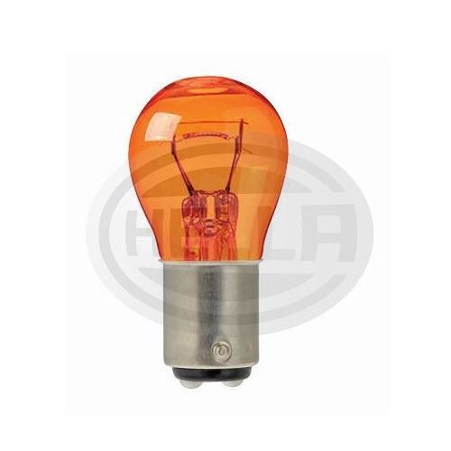 Lâmpada 2 Polos Âmbar 27/8W 12V Hella 1157A