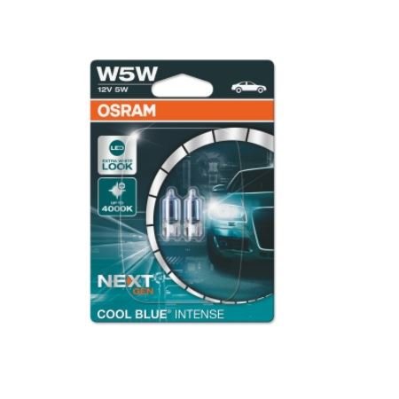 Lampada Blue Intense Unitário W5W 6000k 12V Osram 2825CBN