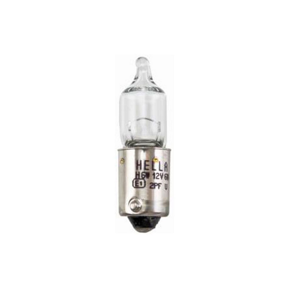 Lâmpada H6W Bax9S 6W 12V Hella H6W