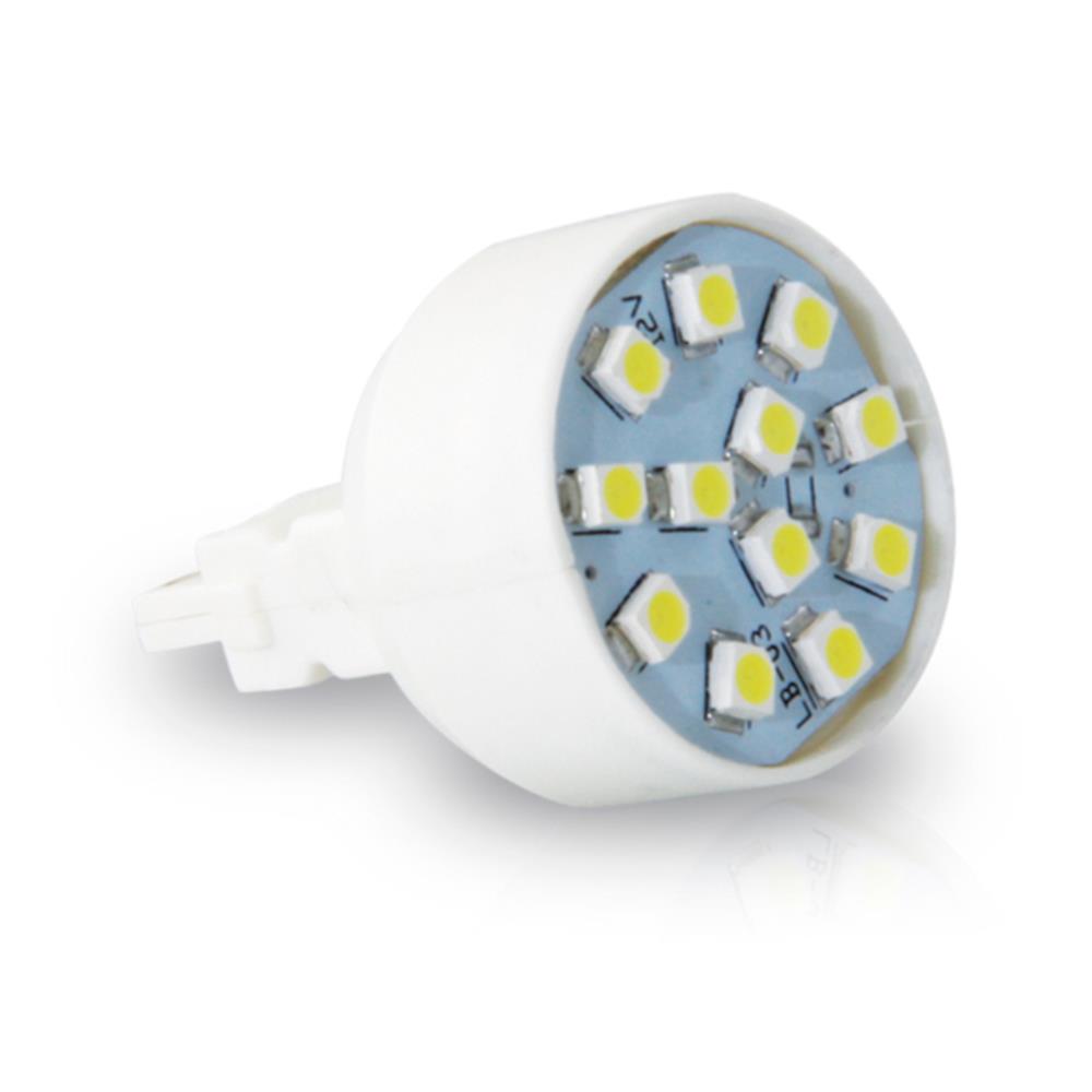 Lâmpada Led (Par) 1 Polo Branca 12V 12 Leds Autopoli AL269