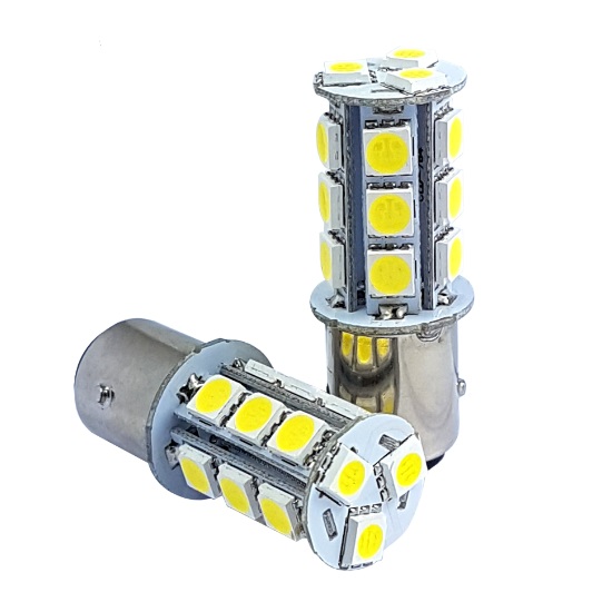 Lâmpada Led (Par) 2 Polos 12V Branca 18 Leds Gauss GL300LED