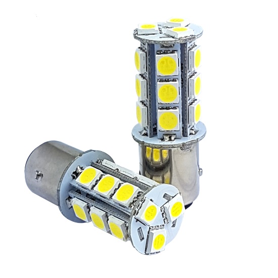 Lâmpada Led (Par) 2 Polos 24V Branca 18 Leds Gauss GL302LED