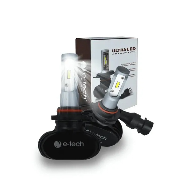 Lâmpada Led (Par) Esmagada Grande T10 Led 2.2W 12V Branca H Tech 3DHB3