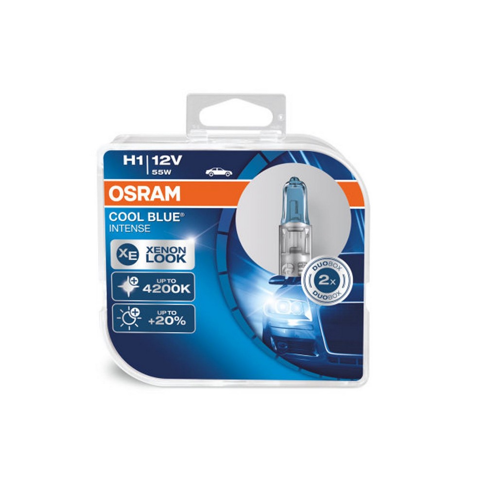Lâmpada Super Branca (Unidade) H1 55W 12V Cool Blue 4200K Osram 64150CBI, foto 2