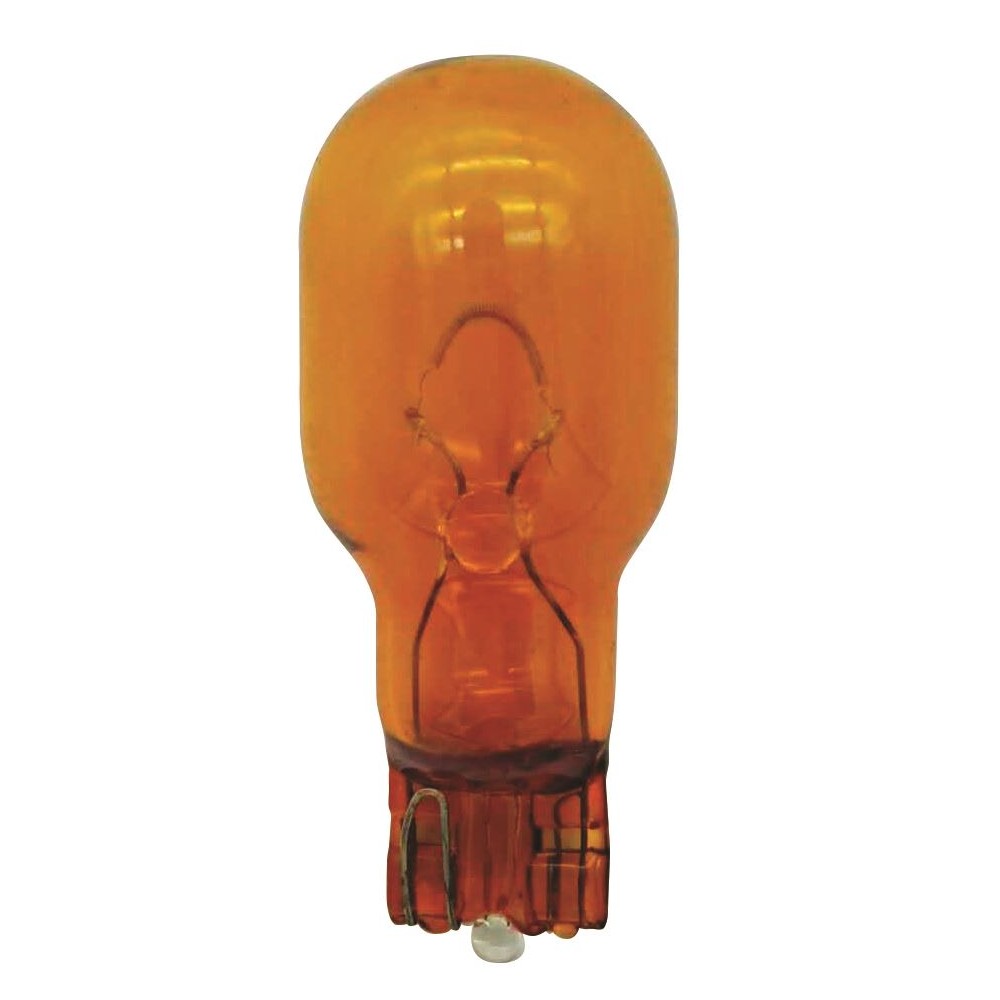 Lâmpada Unitário Base Vidro Grande Pingão 12V Âmbar Hella 921NA