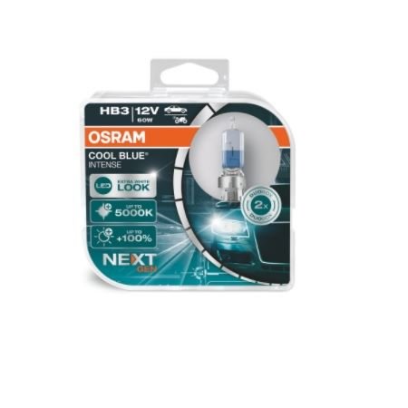 Lâmpada Unitário Hb3 60W 12V Cool Blue Intense Osram 9005CBN