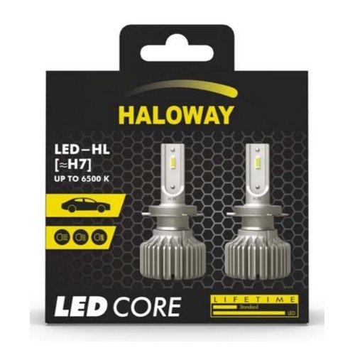 Lâmpadas H Tech Super Led H7 12V 32W 6000K XLH7 Haloway LEDH7HWC