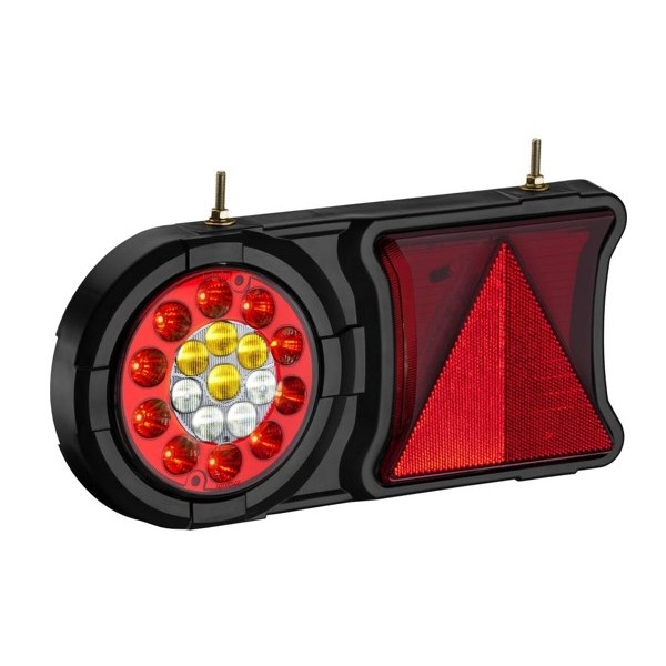 Lanterna 24V Led Conector 5 Vias traseira lado esquerdo Sinalsul 1000024E