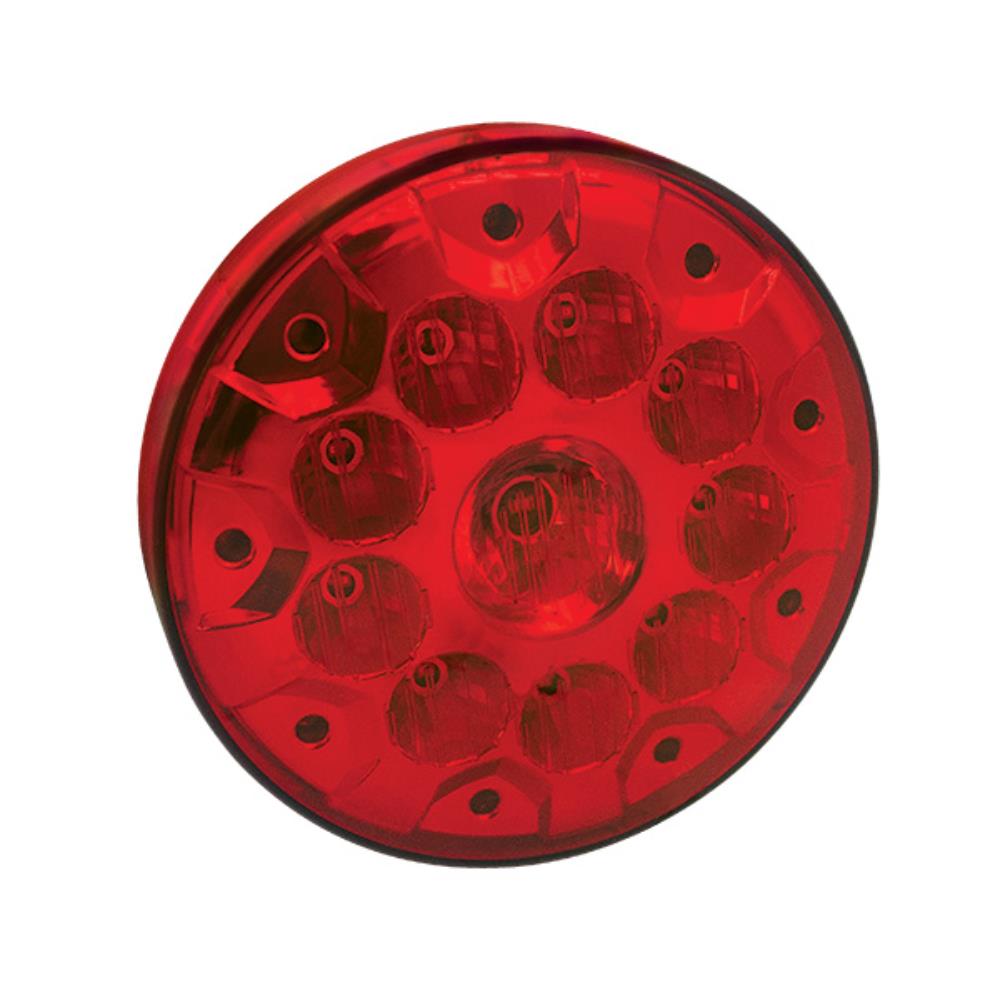 Lanterna Carreta Rubi com 10 leds Redonda traseira Pradolux PL07802463