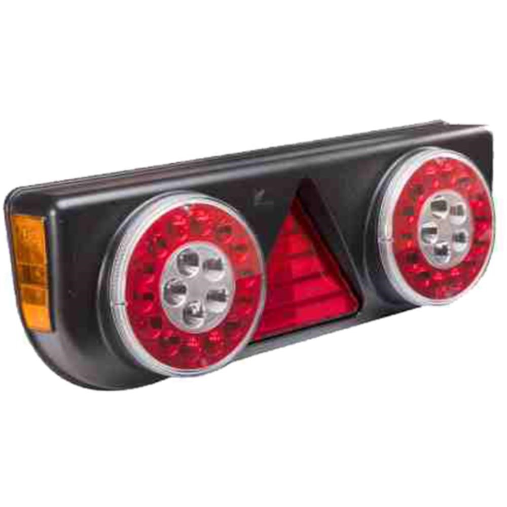 Lanterna Carreta Rubi com Led 24V traseira lado esquerdo Aspock 0844700