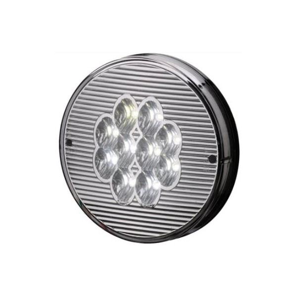Lanterna Cristal 155mm 10 Leds 24V traseira Sinalsul 207224CR