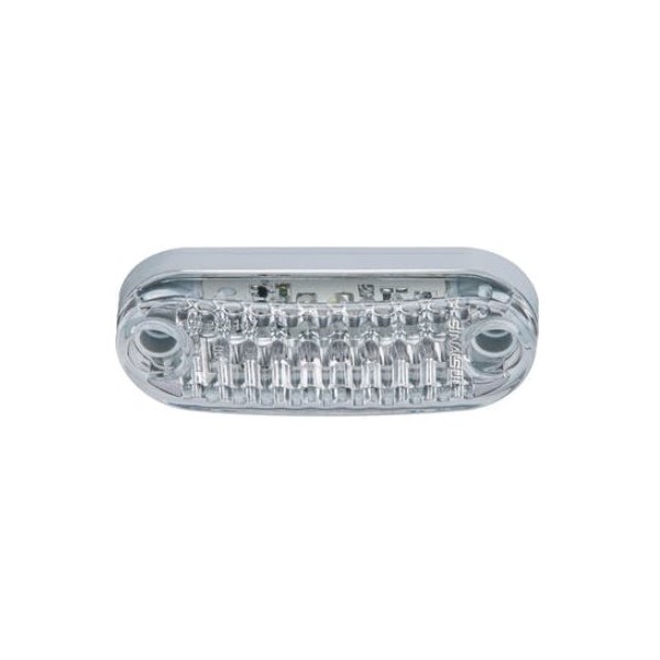 Lanterna de Placa Led Cristal com Chicote 2 Vias Selado Sinalsul 2107CR