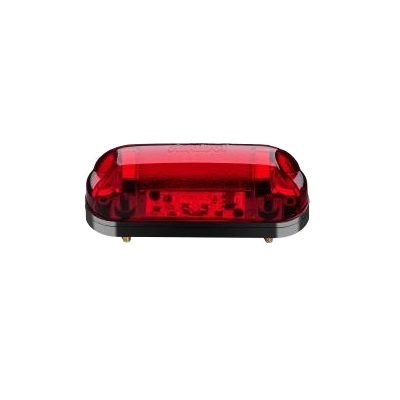 Lanterna do Baú Vermelha Led Bivolt Pradolux PL04800043
