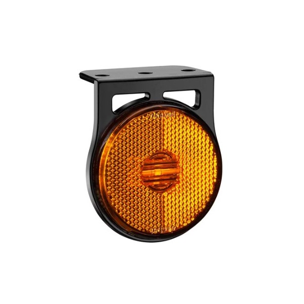 Lanterna Lateral Âmbar Flexível Bivolt 65mm Sinalsul 2047AM