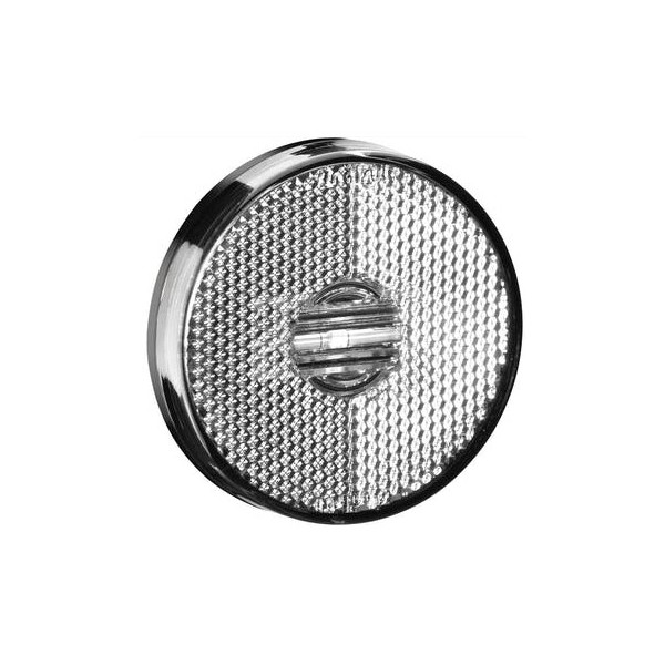 Lanterna Lateral Cristal Redonda com Led Bivolt 65mm Sinalsul 2045CR