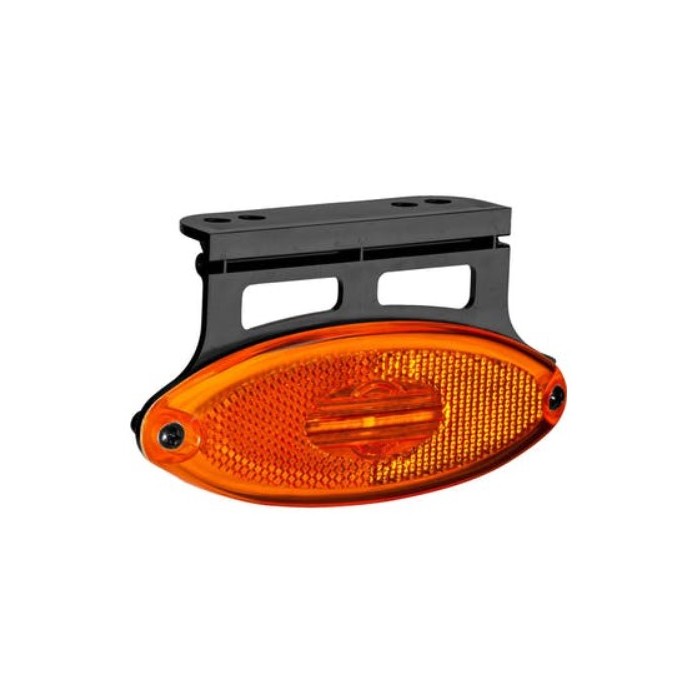 Lanterna Lateral Flex Âmbar Oval com Led Bivolt Sinalsul 2043AM