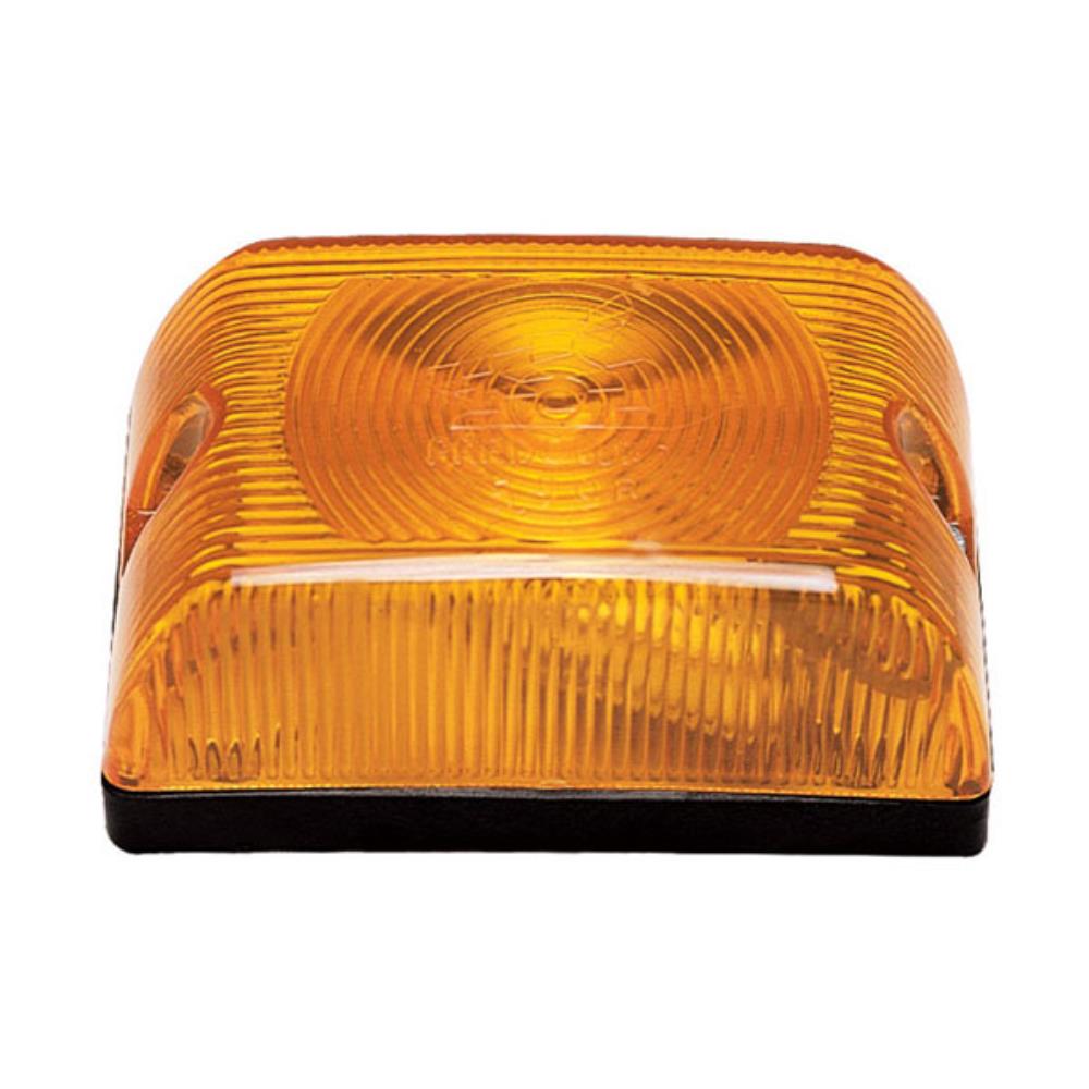 Lanterna Lateral Universal Retangular Âmbar 1 Polo Pradolux PL06002901