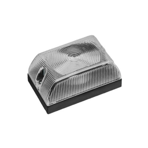 Lanterna Lateral Universal Retangular Cristal 1 Polo Sinalsul 1118RCR