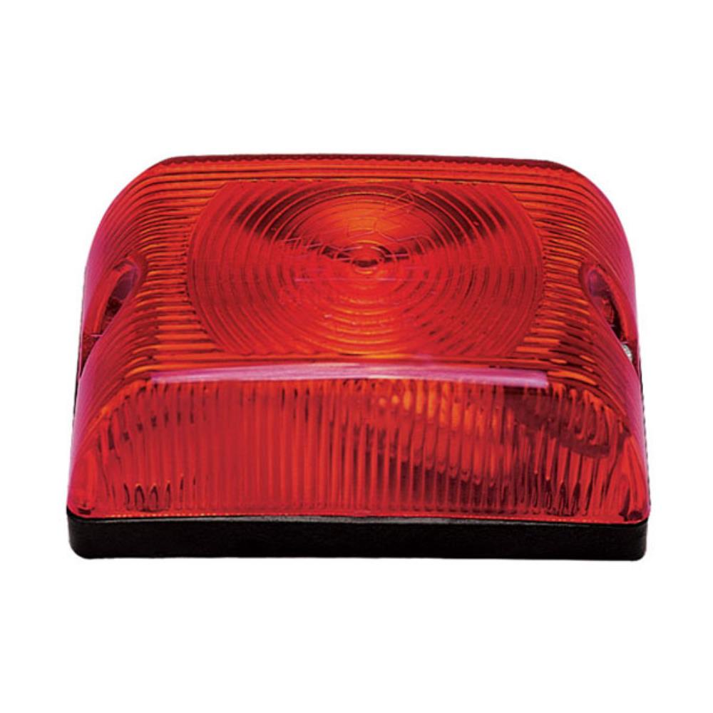 Lanterna Lateral Vermelha Retangular 1 Polo Universal Pradolux PL06002903