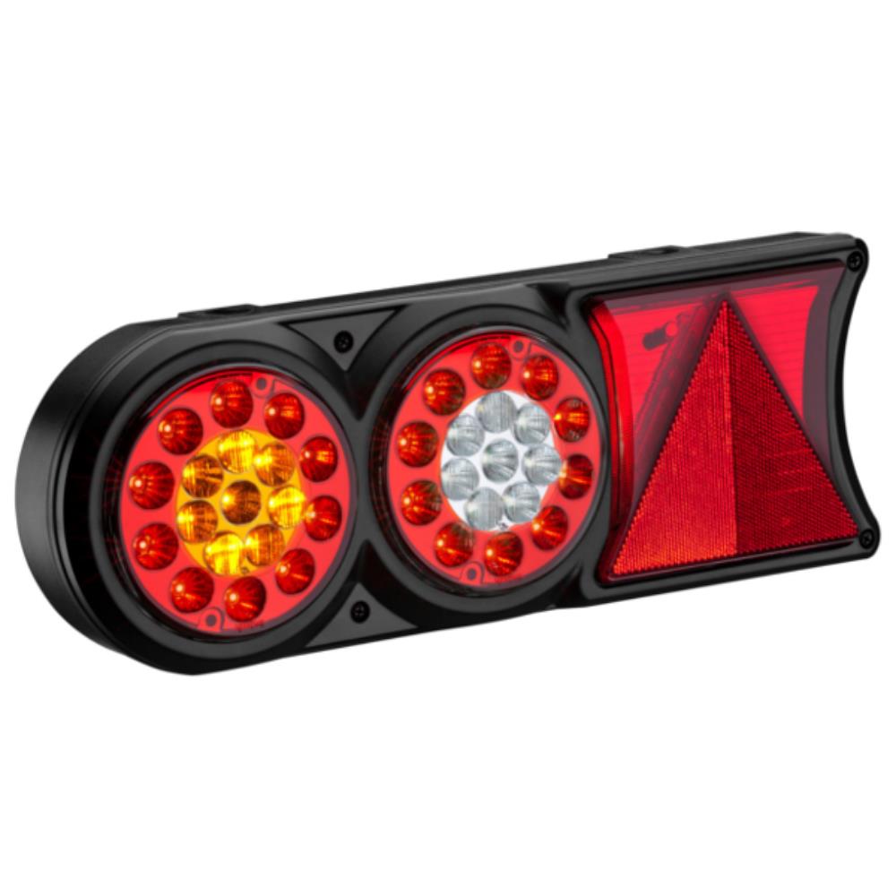 Lanterna Led Conector 6 Vias Bivolt traseira lado esquerdo Sinalsul 20800E