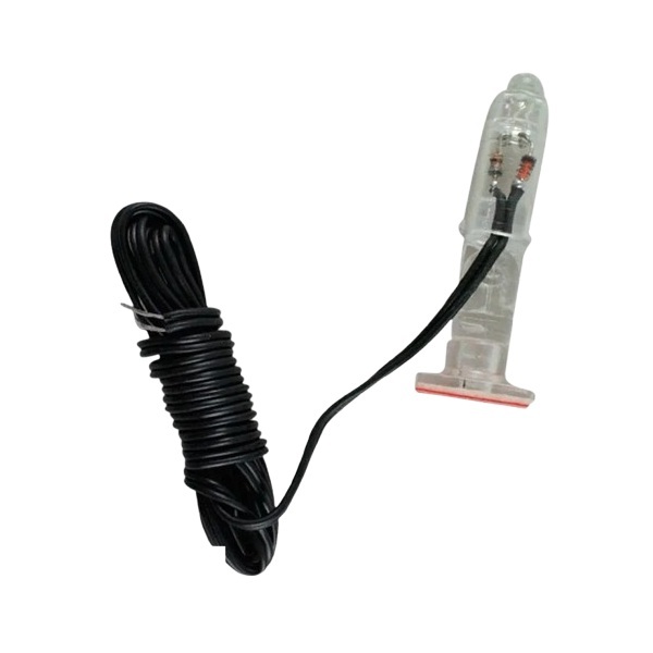 Lanterna Mini Spot Azul Corpo Transparante Autopoli AP740