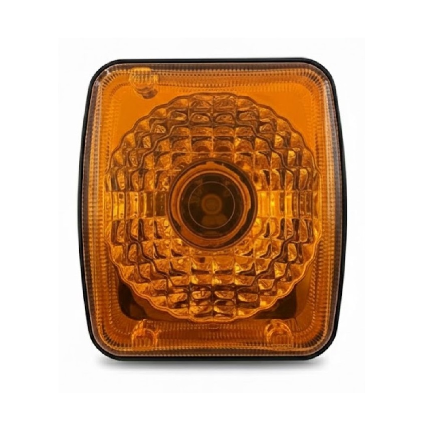 Lanterna Pisca Âmbar 2 Polos 12 leds Bivolt traseira Sinalsul 1206AM