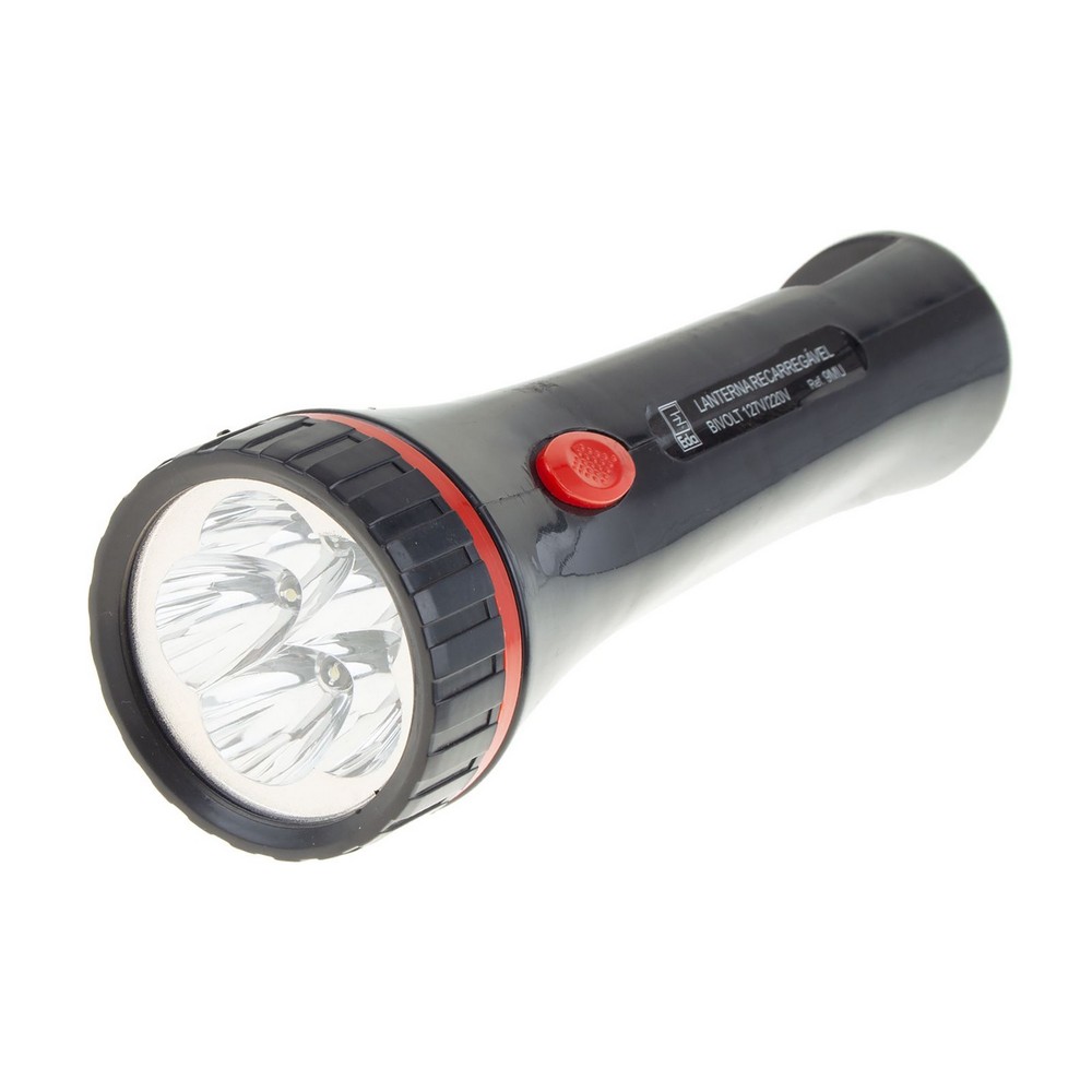 Lanterna Recarregável Longa Duração com 5 Leds EDA 9MU