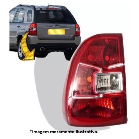 Lanterna traseira lado esquerdo Cambuci Imports 035974