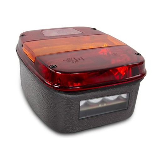 Lanterna Tricolor sem Vigia Led Bivolt traseira Pradolux PL04402349