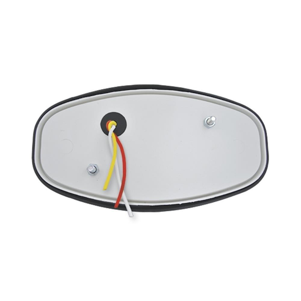 Lanterna Universal Canoinha Carretinha Bicolor traseira Pradolux PL05020005
