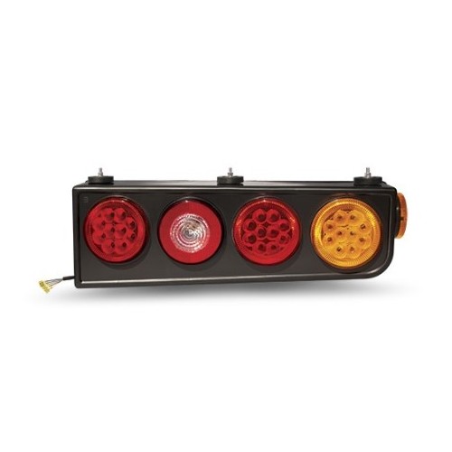 Lanterna Universal Led 24V sem Aba traseira lado direito Pradolux PL20703369