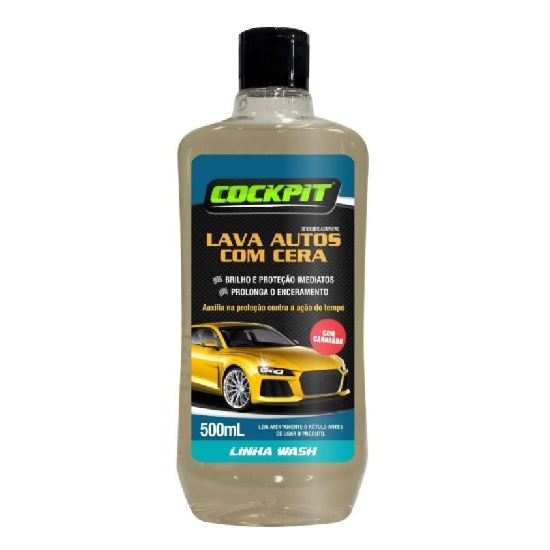 Lava Auto com Cera Cockpit 500ml Rodabrill 13736