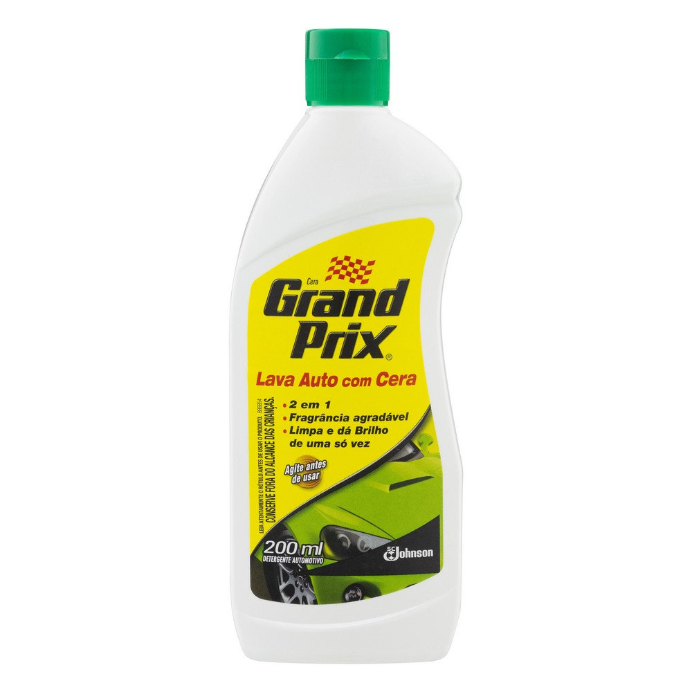Lava Auto com Cera Grand Prix Johnson 200ml Grand Prix 601528C