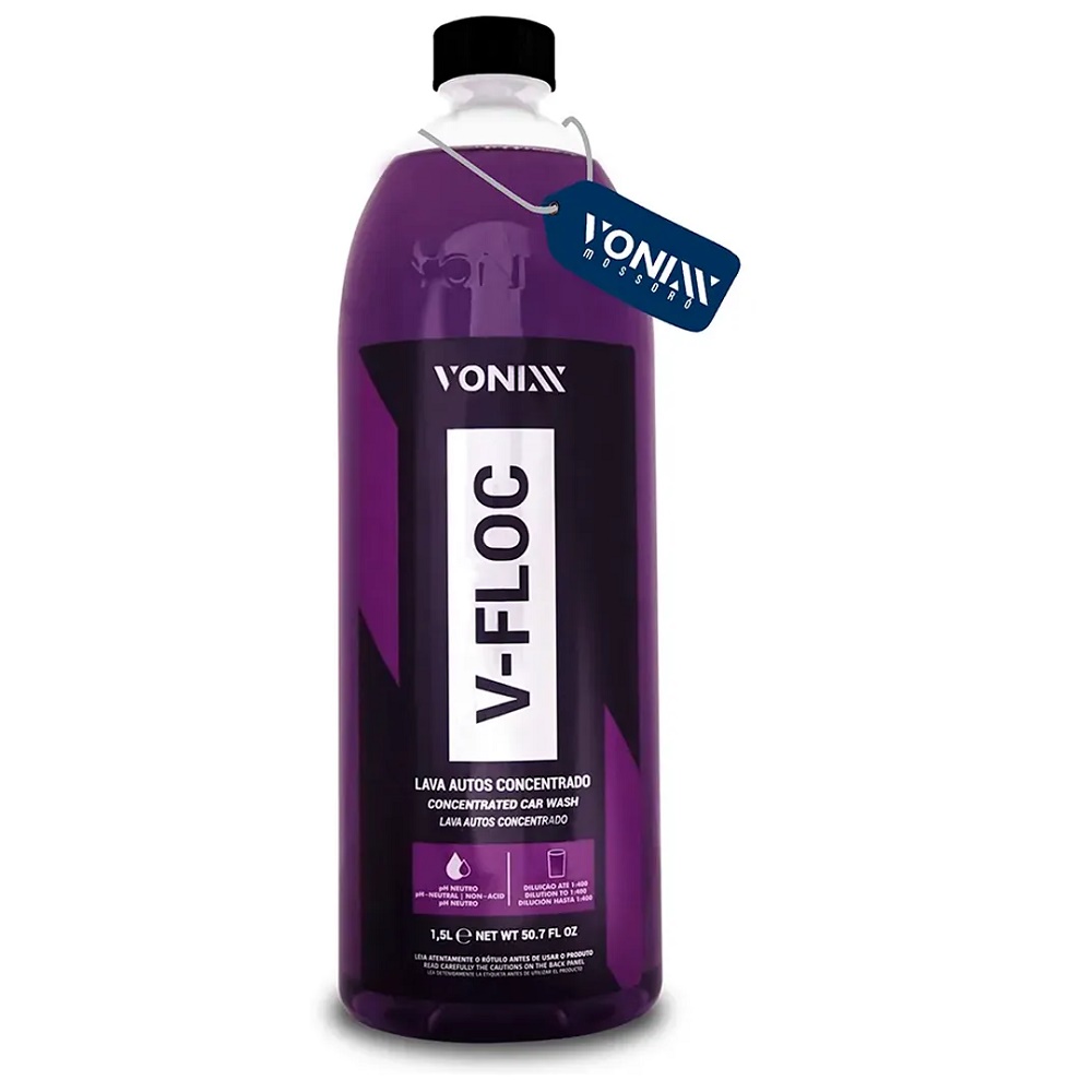 Lava Auto V-Floc Concentrado 1,5L Vonixx 2011004